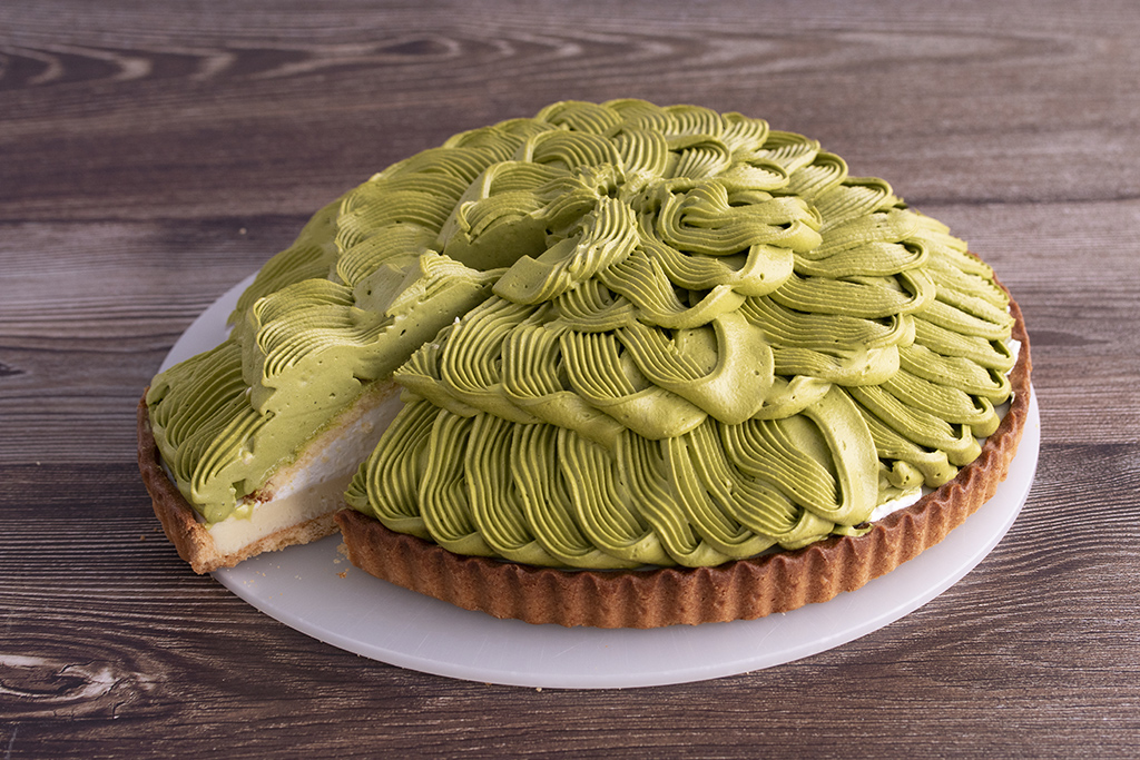 抹茶ホワイト生チョコタルト